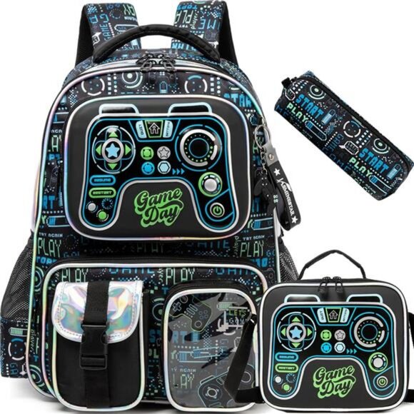 Meetbelify Backpacks for Boys School Backpacks for‎ Elementary Students Ages - Picture 1 of 7
